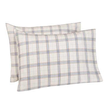 Cotton Yarn Dyed Plaid Pillowcase Slips